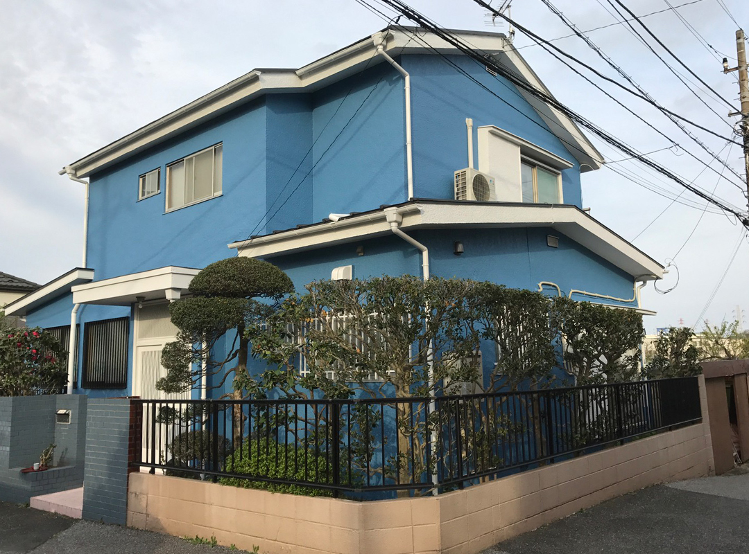 爽やかな青